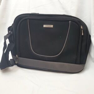 17" Embark Laptop Business Bag Travel Briefcase W/Shoulder Strap ● Black‎